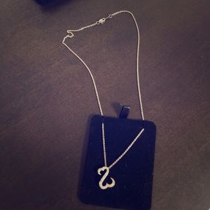 Jane Seymour Open heart necklace.